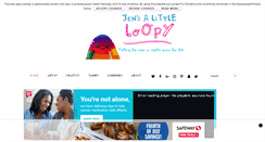 Desktop Screenshot of jensalittleloopy.com